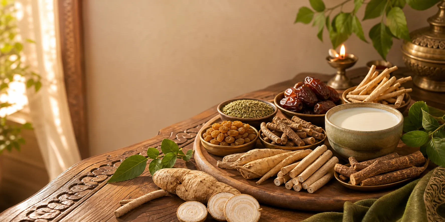 Traditional herbs and daily wellness ingredients